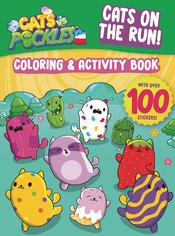 CATS ON RUN COLORING & ACTIVITY BOOK SC