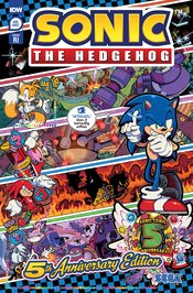 SONIC THE HEDGEHOG #1 5TH ANNV ED * 1:50