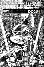 TMNT USAGI YOJIMBO WHEREWHEN #4 * 1:100 INCV