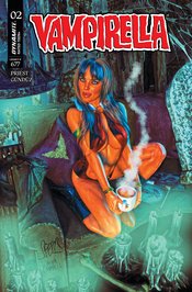 VAMPIRELLA (2025) #2 1:10 Mark Spears Blue Trade