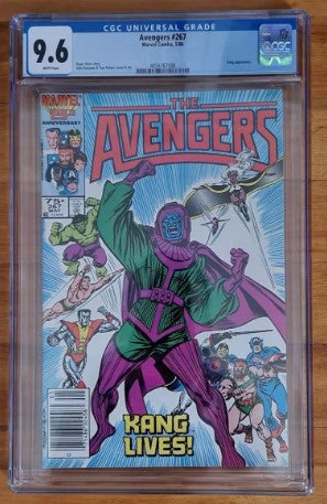 Avengers #267 CGC 9.6 Newsstand