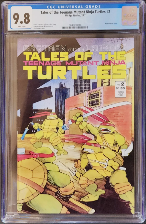 Tales Of The Teenage Mutant Ninja Turtles #2 CGC 9.8