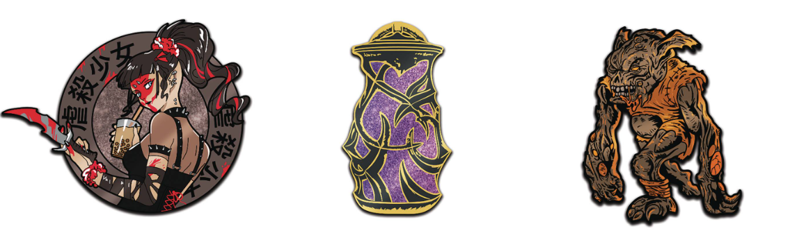 MTG THE BLACK COLLECTION AR 3PC PIN SET