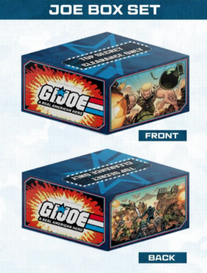 G.I. JOE: A REAL AMERICAN HERO Compendium Box Set Kickstarter Excl Joe Edition