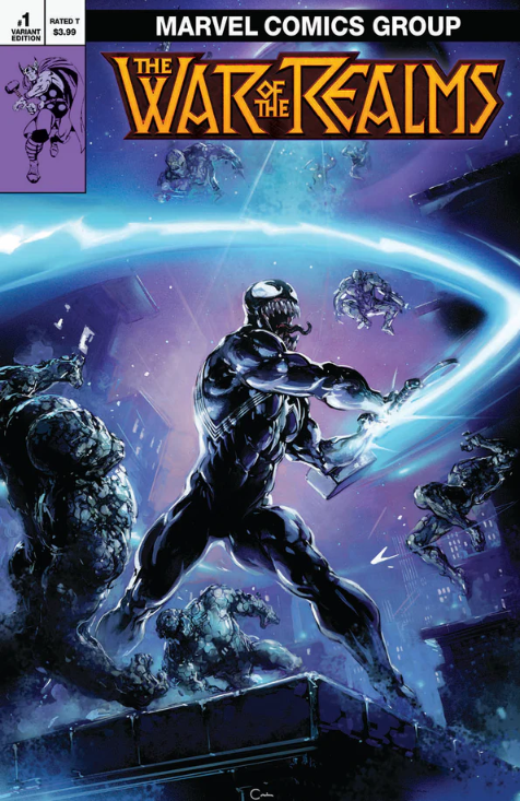 WAR OF REALMS #1 Clayton Crain JIM 83 Homage Exclusive