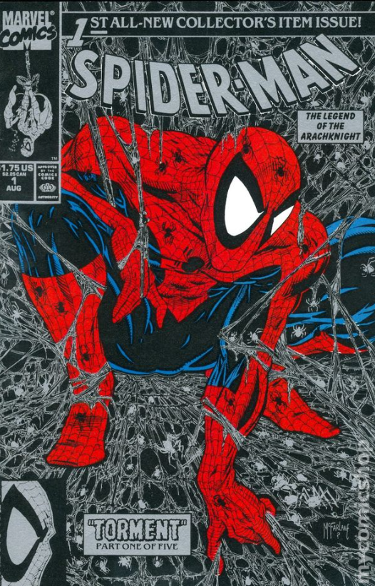 Spider-Man #1 1990 Silver Variant