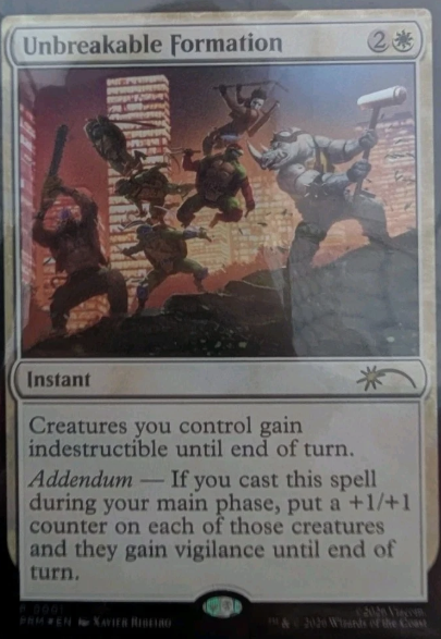 Magic The Gathering x TMNT NYCC Promo Card