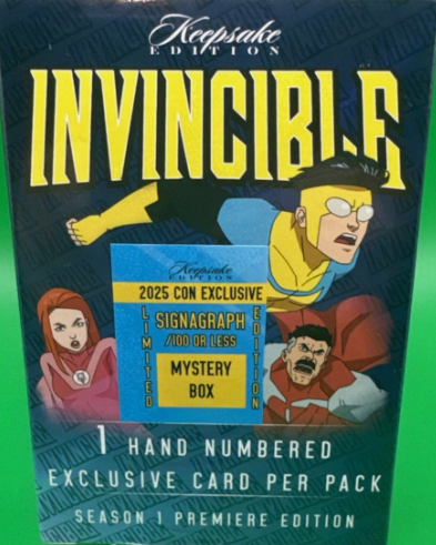 INVINCIBLE Laser Signagraph - NYCC 2025 Mystery Box