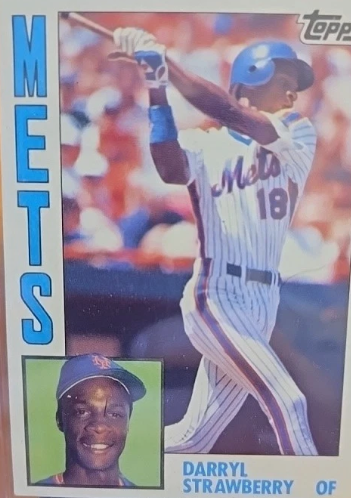 1984 Topps - Darryl Strawberry #182 Rookie