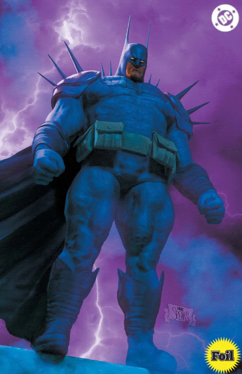 ABSOLUTE BATMAN #5 3rd print * Mark Spears Foil Signed by Snyder