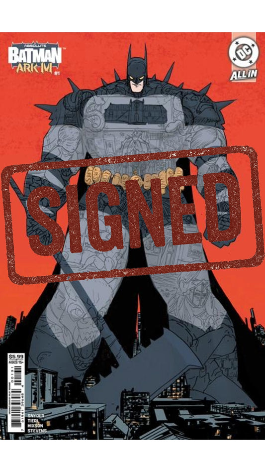 Absolute Batman Ark-M #1 C * Signed by Scott Snyder