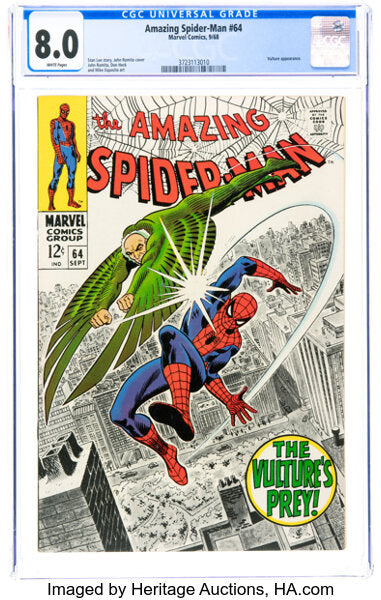 Amazing Spider-Man #64 CGC 8.0