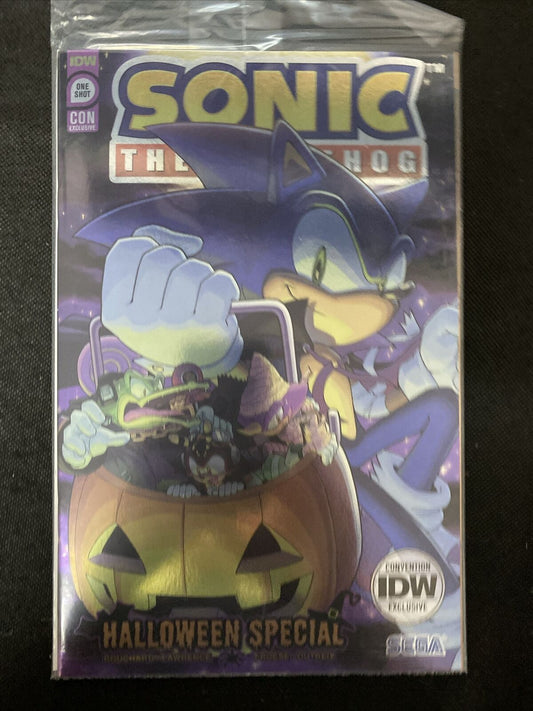 SONIC HEDGEHOG HALLOWEEN SPECIAL #1 NYCC Foil